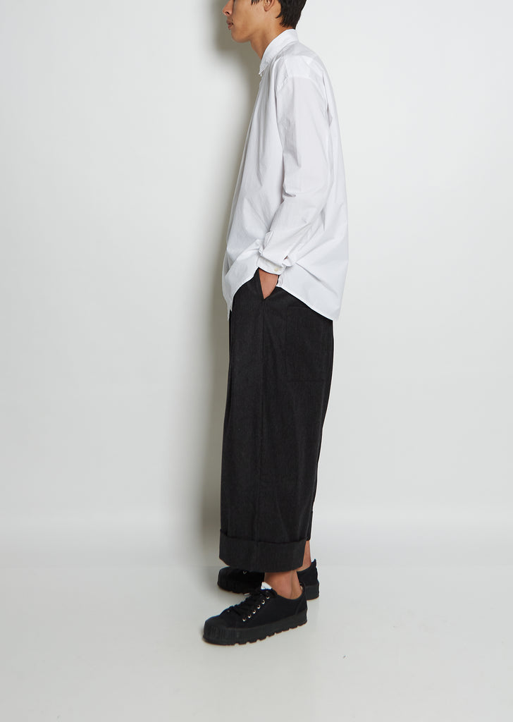 The Draughtsman Cotton Poplin Shirt