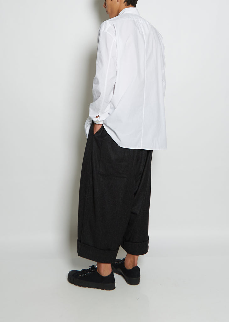 The Draughtsman Cotton Poplin Shirt