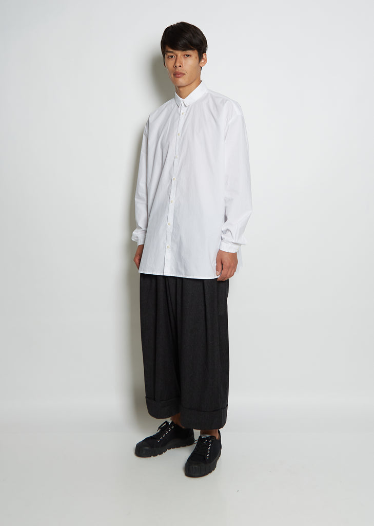 The Draughtsman Cotton Poplin Shirt
