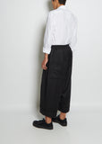 The Baker Cashmere Flannel Trouser — Pewter