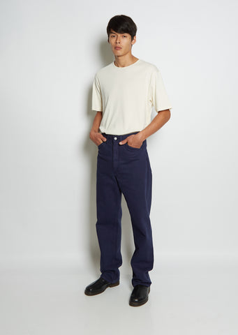 Men's Seamless Cotton Denim Jeans