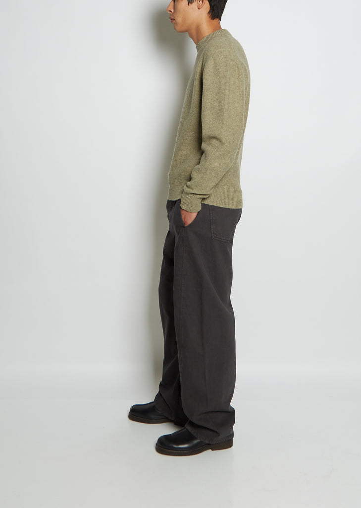 Men's Wool Crewneck Sweater — Meadow