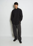 Arko Poplin Shirt — Black