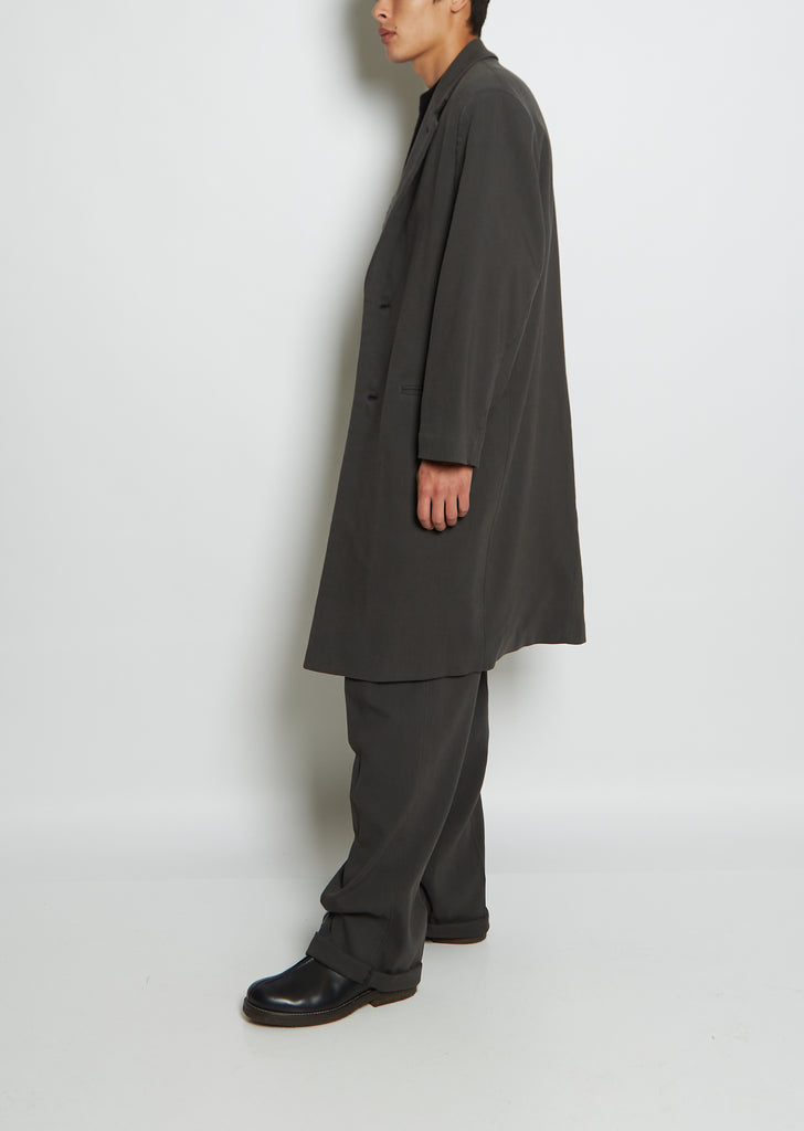 Men's Chesterfield Wool Suiting Coat