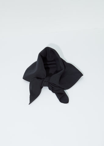 Tie Scarf — Black