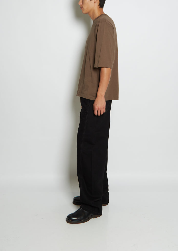 Buria Cotton Tee — Chestnut