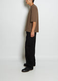 Buria Cotton Tee — Chestnut