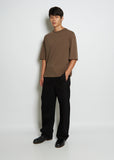 Buria Cotton Tee — Chestnut
