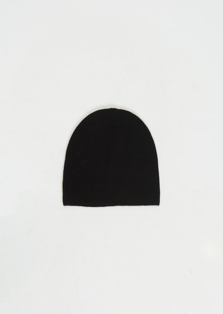 Gata Cashmere Beanie — Black