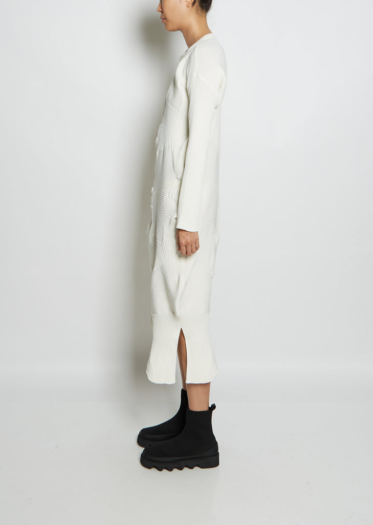 Kone Kone Rib Knit Dress