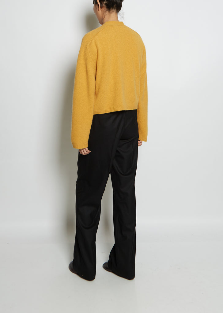 Saura Oversized Yak Cardigan — Safran