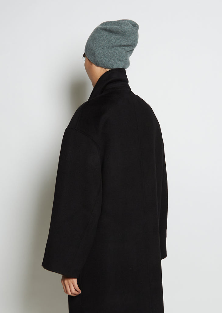 Gata Cashmere Beanie — Green Melange