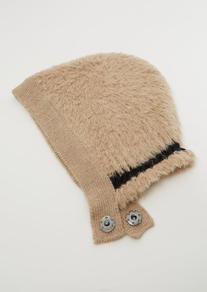 Knitted Cap — Beige
