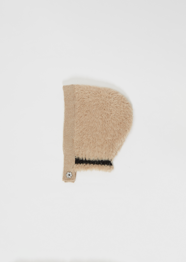 Knitted Cap — Beige