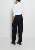 Pawson Wide Cotton Twill Pants