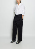 Pawson Wide Cotton Twill Pants