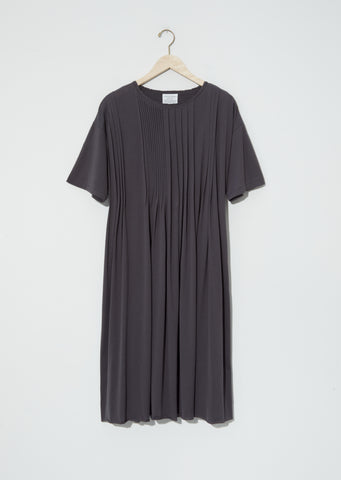 Pleated Jersey Dress