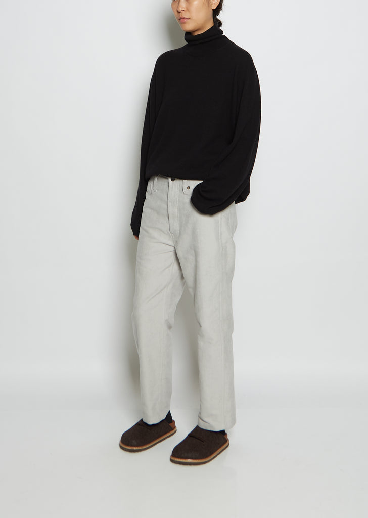Paddock Cotton Velvet Pants — Woven Mastic