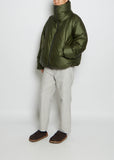 Oslo Quilted Down Jacket — Khaki