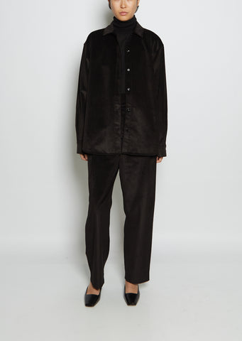 Cotton & Viscose Cord Shirt