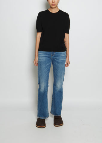 Cashmere Elbow Crewneck