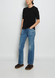 Cashmere Elbow Crewneck