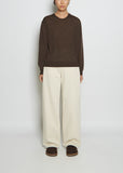 Merino Wool Relaxed Crewneck