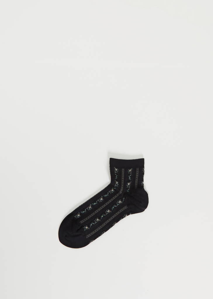 Compression IV Knit Socks — Black