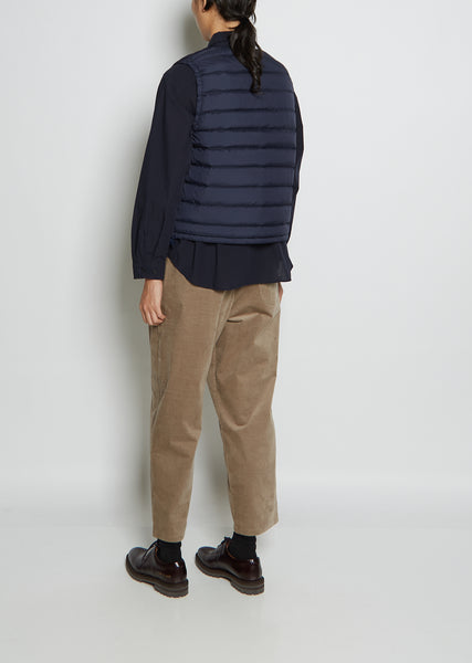 DANTON  CREWNECK INNER DOWN VEST M ベージュ DANTON/ダントン インナーダウンクルーネックベスト INNER DOWN
