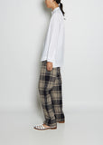 Plastron Cotton Poplin Shirt