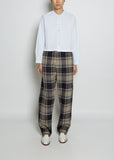 Cropped Cotton Shirt