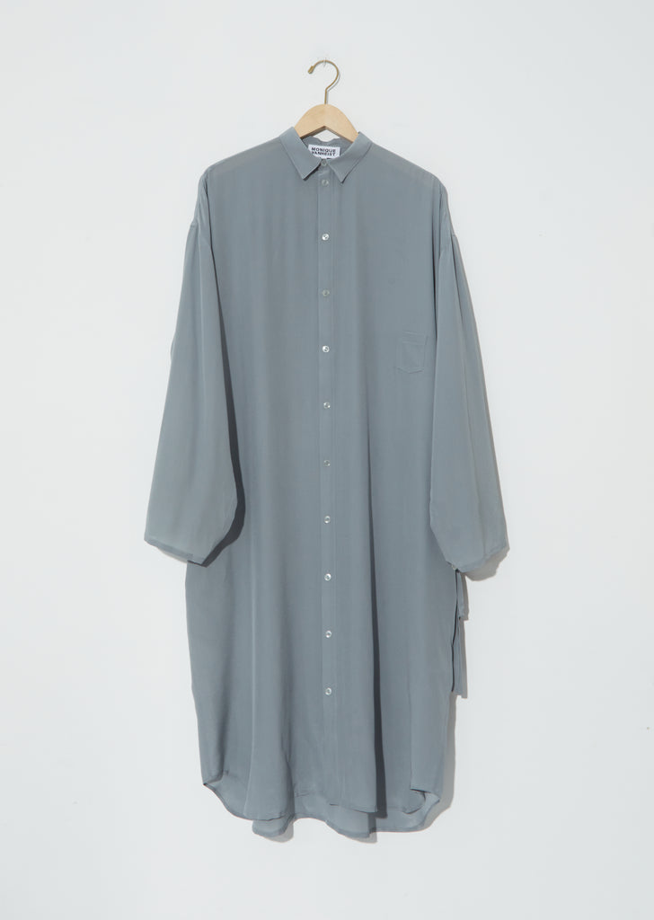 Silk Shirt Dress