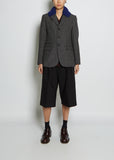 Wool & Cotton Blazer Jacket
