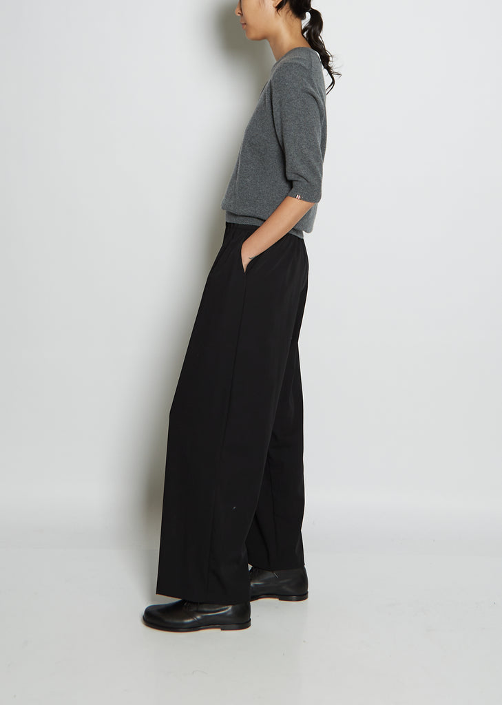 Pull-On Wool Trousers