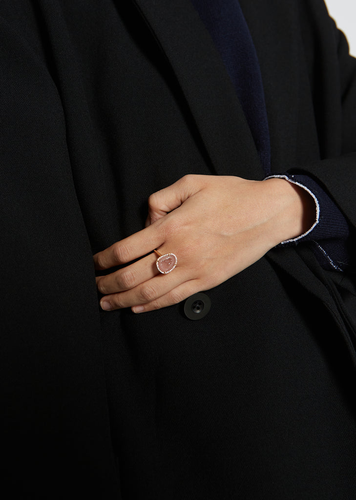 Blush Rocky Ring