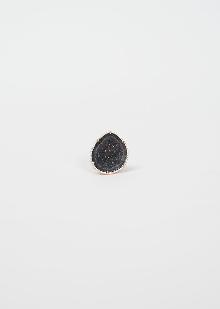 Black Rocky Ring