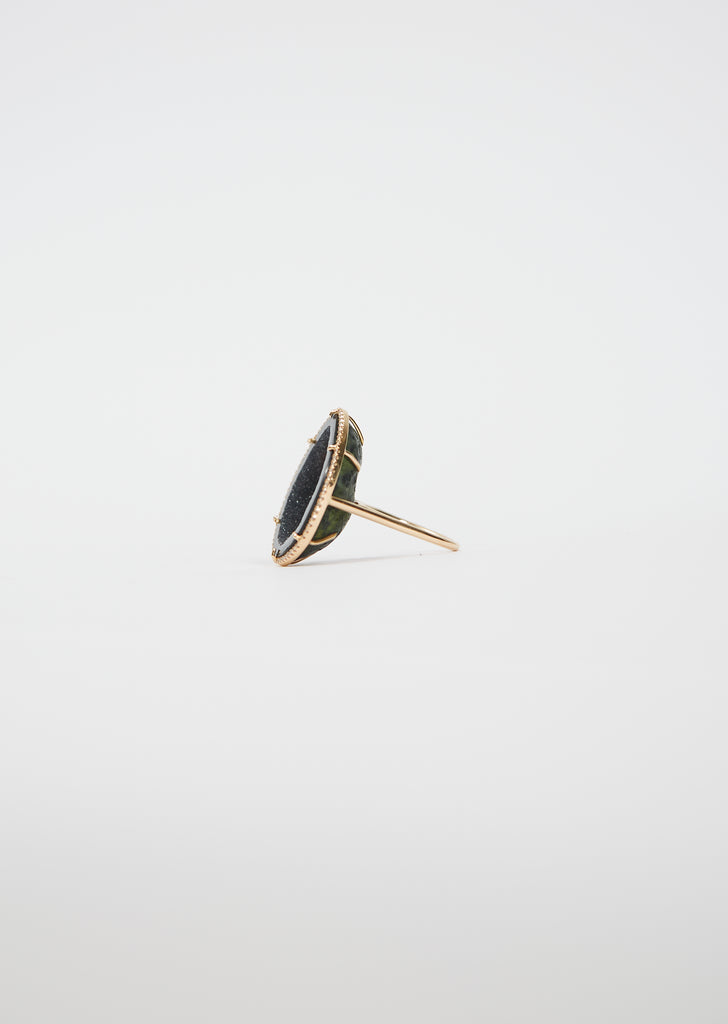 Black Rocky Ring