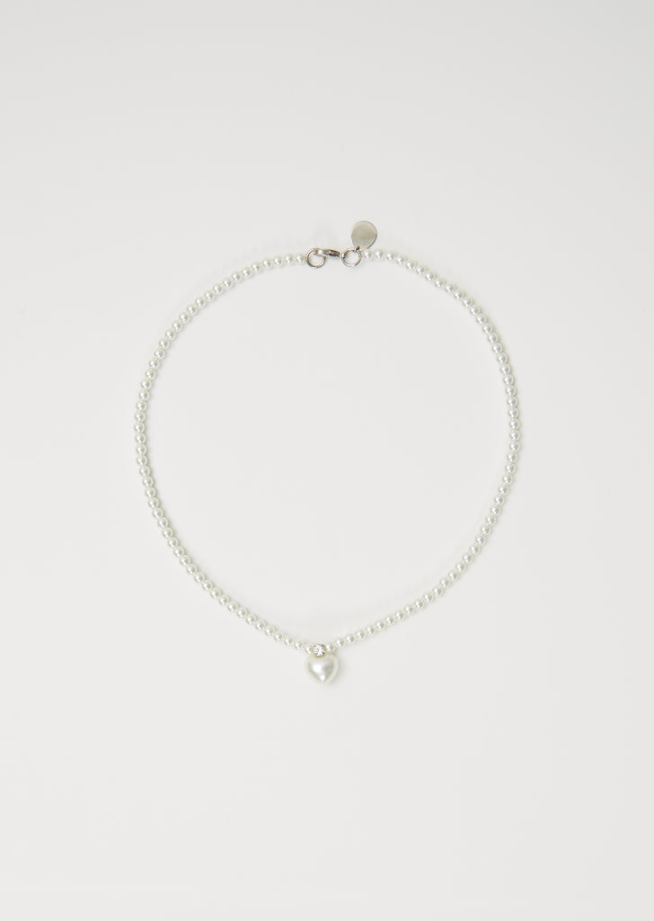 Pearl Heart Necklace
