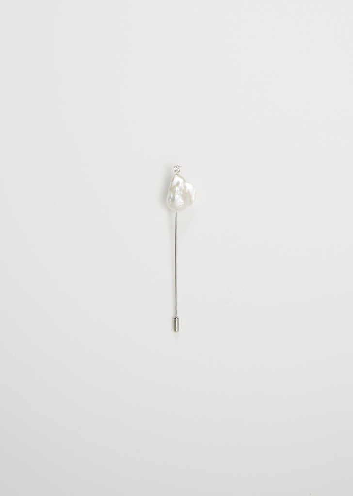 Baroque Pearl Brooch Pin