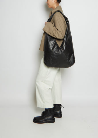 Medium Oil Anchor Bag — Black