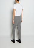 Cotton Blend Pantalone New Basic JP — Gray