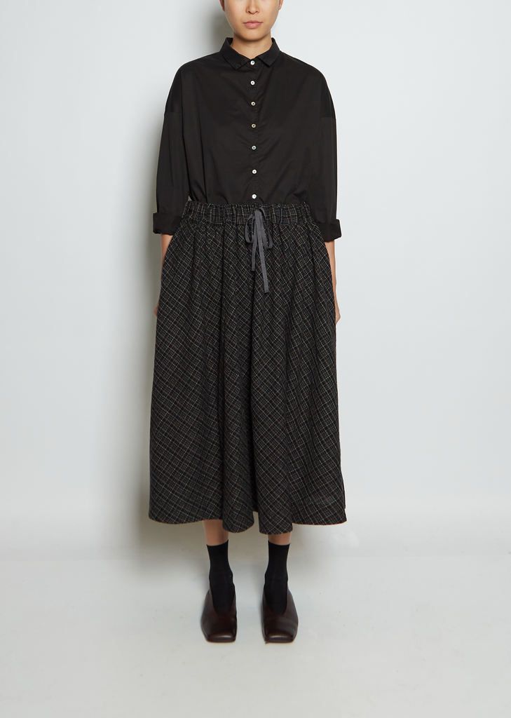 Tartan Wool Skirt