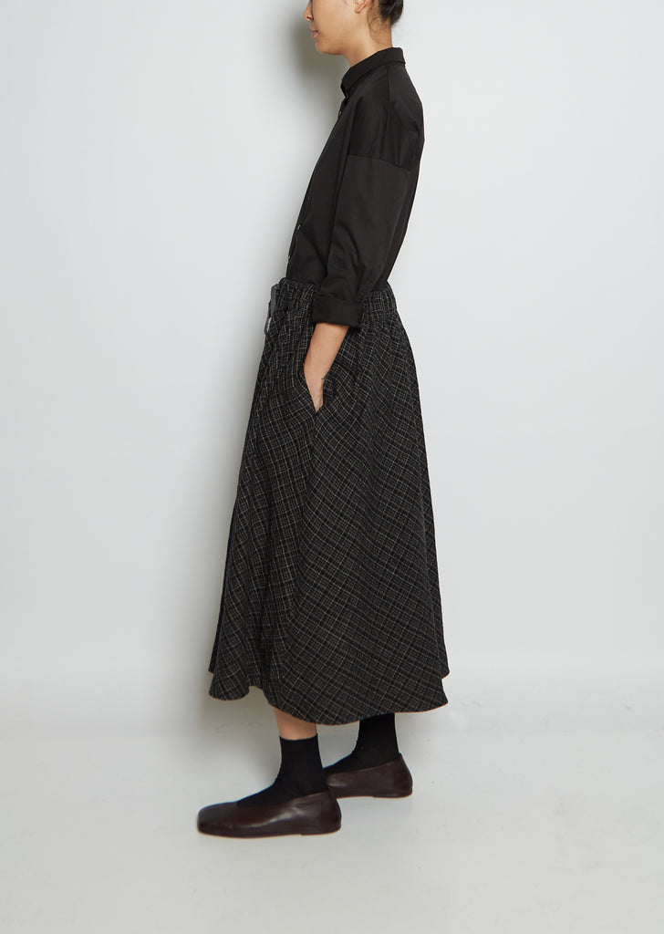 Tartan Wool Skirt