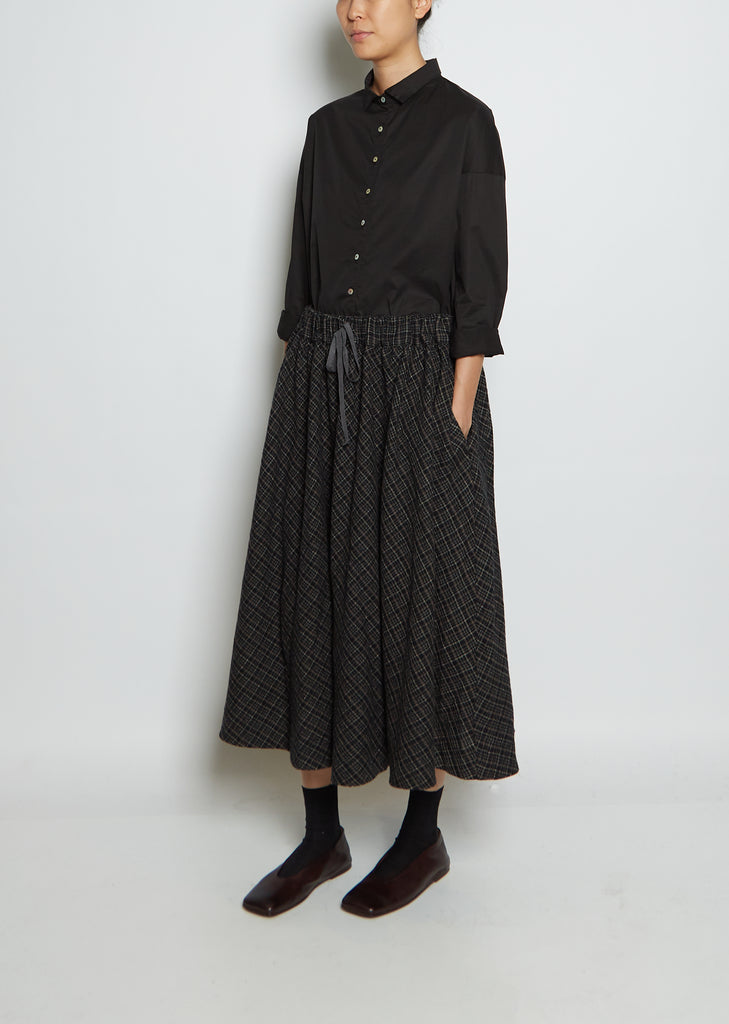 Tartan Wool Skirt