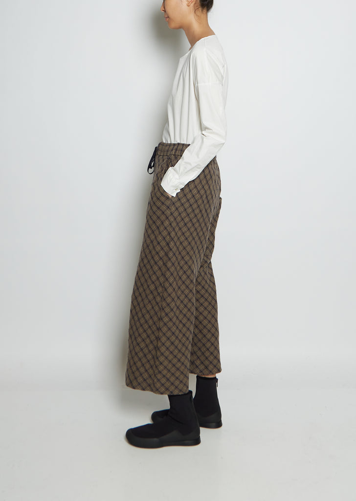 W&S Tartan Wool Trousers