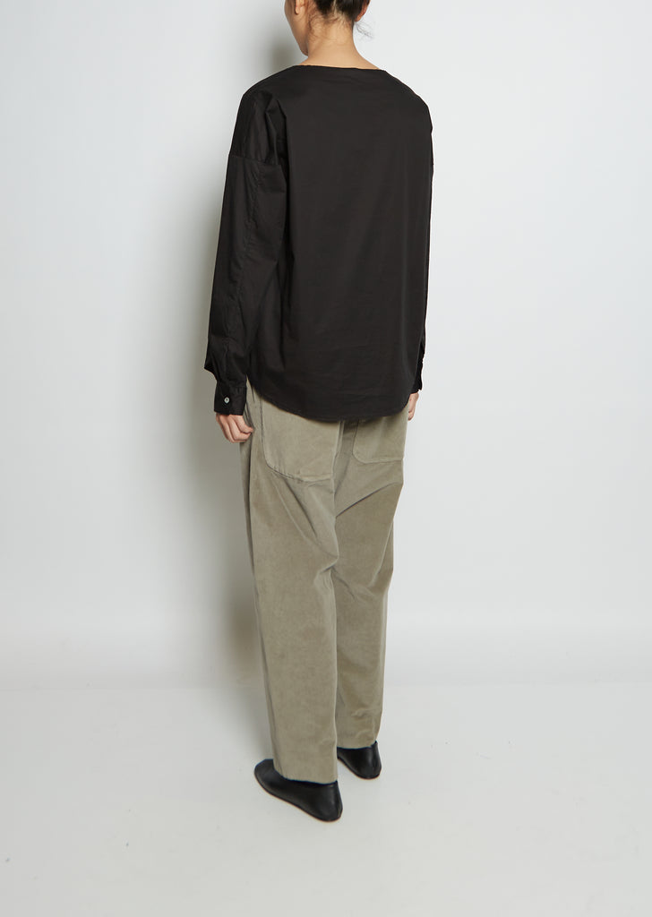 Cotton T-Shirt TS — Black