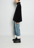 Velvet Long Sleeve Top