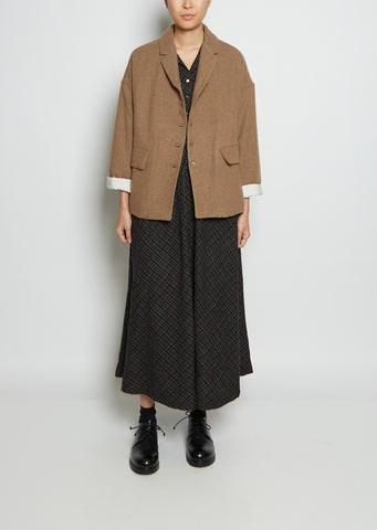 Wool Loose Blazer WP