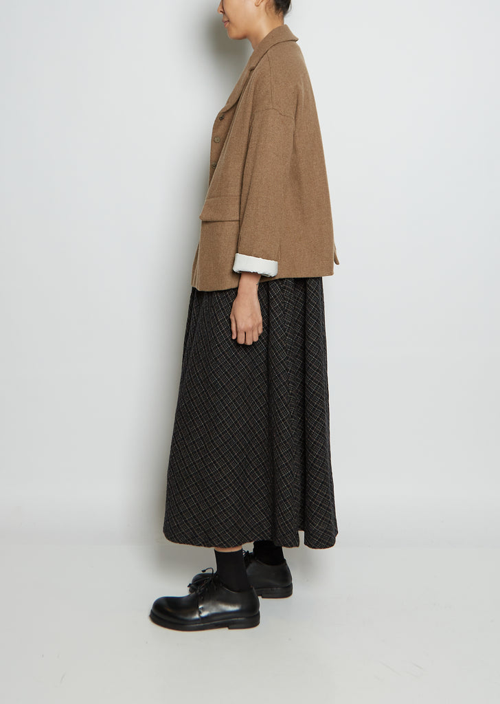 Wool Loose Blazer WP