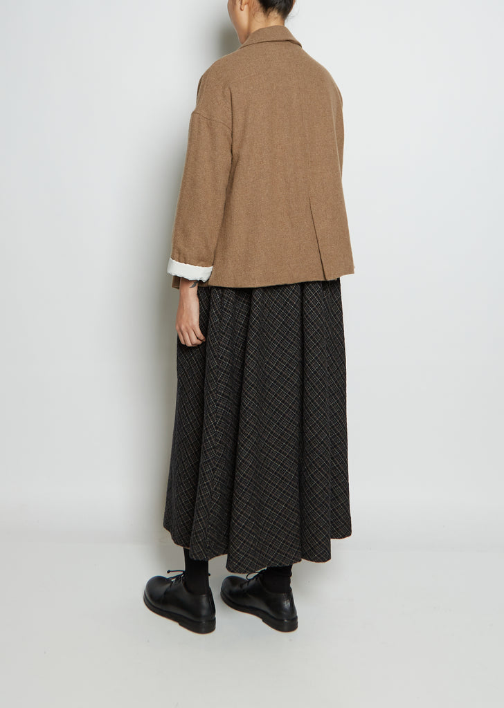 Wool Loose Blazer WP